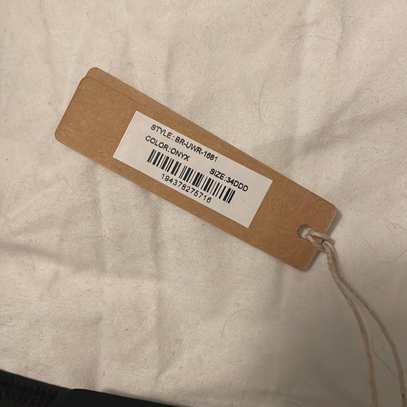 Skims Bras Mesh underwire  34ddd black onyx NWT - Picture 2 of 4